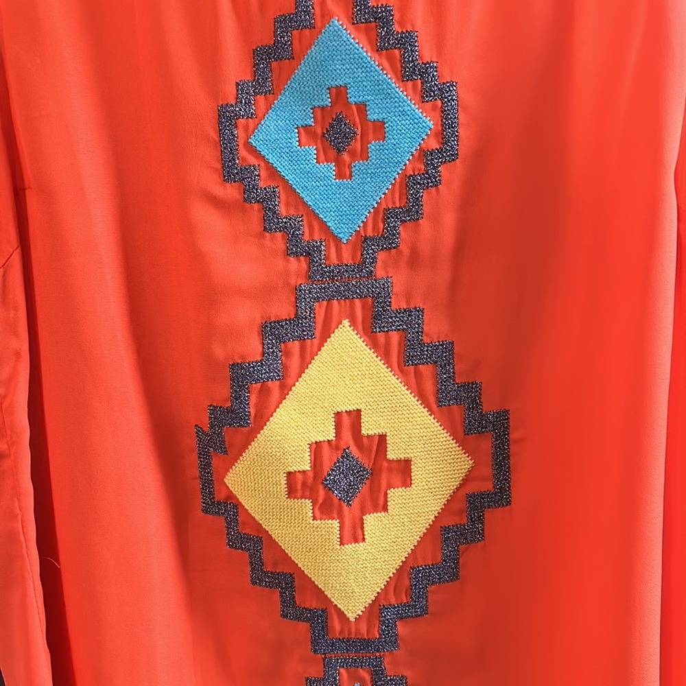 Organge Patterned Lightweight Tank - image 2